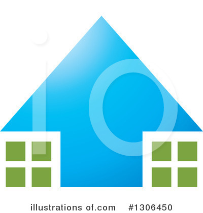 Royalty-Free (RF) House Clipart Illustration by Lal Perera - Stock Sample #1306450