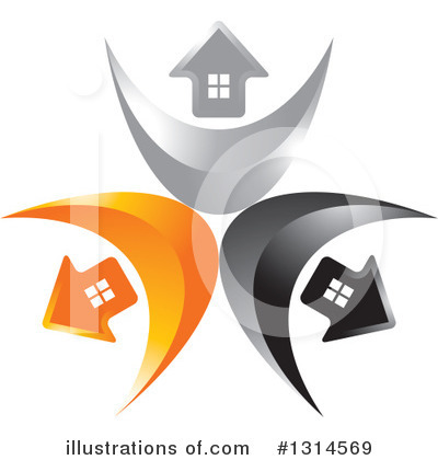 Housing Clipart #1314569 by Lal Perera