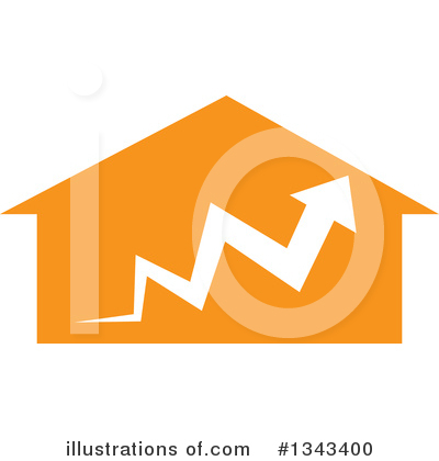 Royalty-Free (RF) House Clipart Illustration by ColorMagic - Stock Sample #1343400
