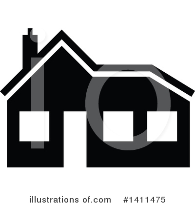 Royalty-Free (RF) House Clipart Illustration by dero - Stock Sample #1411475