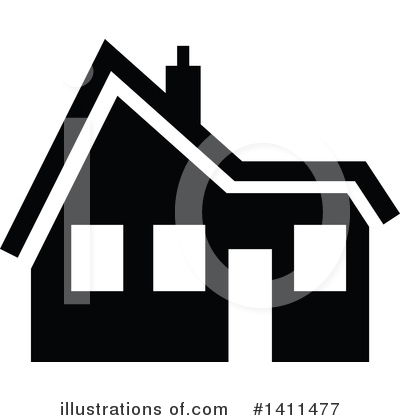 Royalty-Free (RF) House Clipart Illustration by dero - Stock Sample #1411477