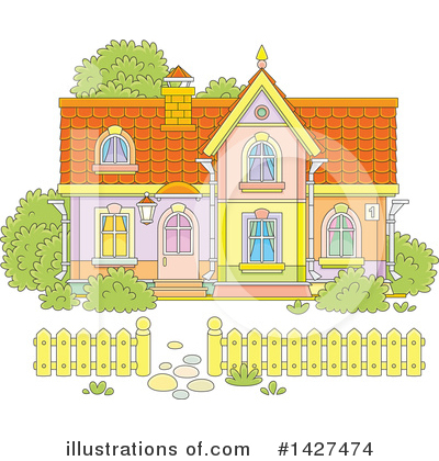 House Clipart #1427474 by Alex Bannykh