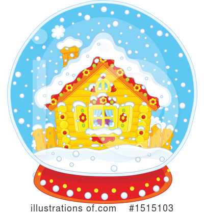 Royalty-Free (RF) House Clipart Illustration by Alex Bannykh - Stock Sample #1515103
