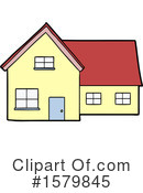 House Clipart #1579845 by lineartestpilot