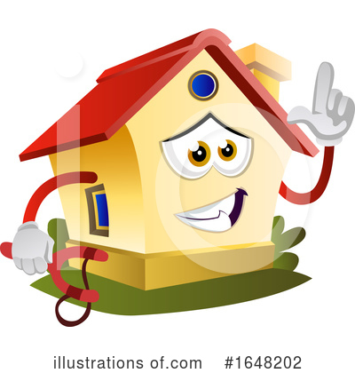 Royalty-Free (RF) House Clipart Illustration by Morphart Creations - Stock Sample #1648202