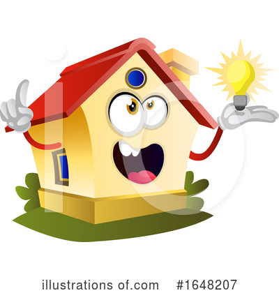 Royalty-Free (RF) House Clipart Illustration by Morphart Creations - Stock Sample #1648207