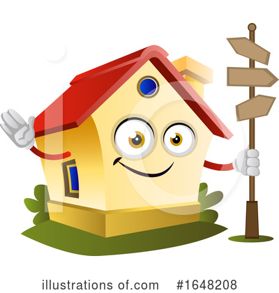 Royalty-Free (RF) House Clipart Illustration by Morphart Creations - Stock Sample #1648208
