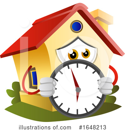 Royalty-Free (RF) House Clipart Illustration by Morphart Creations - Stock Sample #1648213