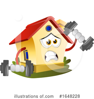 Royalty-Free (RF) House Clipart Illustration by Morphart Creations - Stock Sample #1648228
