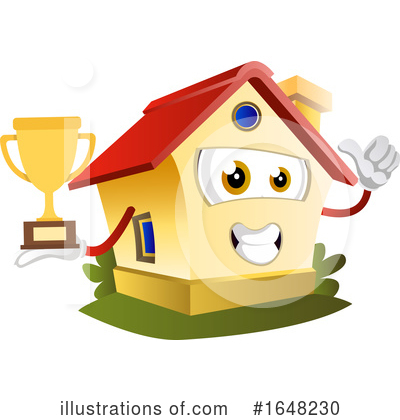 Royalty-Free (RF) House Clipart Illustration by Morphart Creations - Stock Sample #1648230