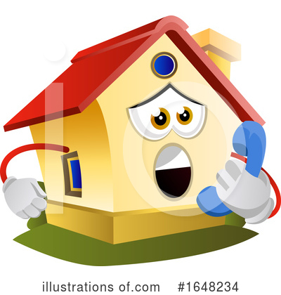 Royalty-Free (RF) House Clipart Illustration by Morphart Creations - Stock Sample #1648234
