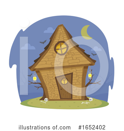 Royalty-Free (RF) House Clipart Illustration by BNP Design Studio - Stock Sample #1652402