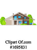 House Clipart #1695831 by Vector Tradition SM