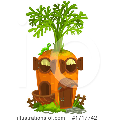 Carrot Clipart #1717742 by Vector Tradition SM