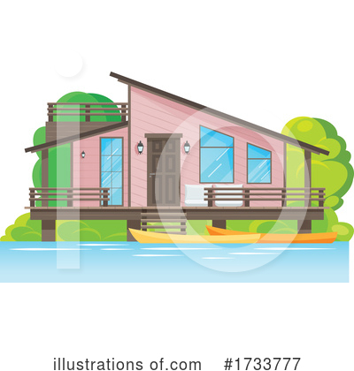 Royalty-Free (RF) House Clipart Illustration by Vector Tradition SM - Stock Sample #1733777