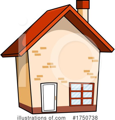 Royalty-Free (RF) House Clipart Illustration by Hit Toon - Stock Sample #1750738