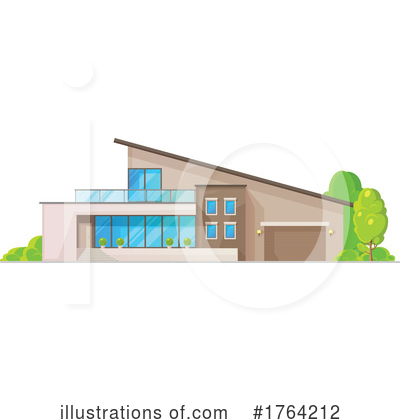 Royalty-Free (RF) House Clipart Illustration by Vector Tradition SM - Stock Sample #1764212