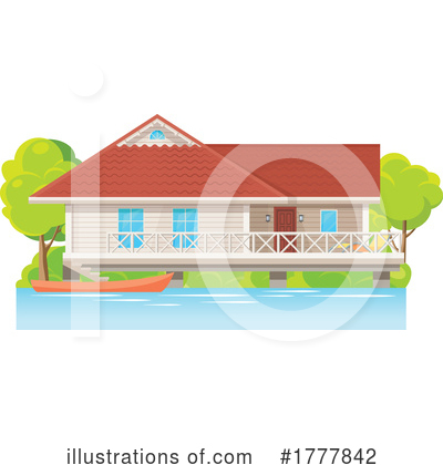 Royalty-Free (RF) House Clipart Illustration by Vector Tradition SM - Stock Sample #1777842