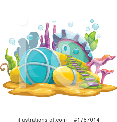 Submarine Clipart #1787014 by Vector Tradition SM