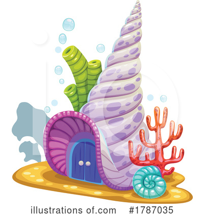 Shell Clipart #1787035 by Vector Tradition SM
