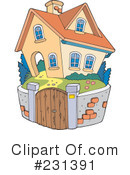House Clipart #231391 by visekart