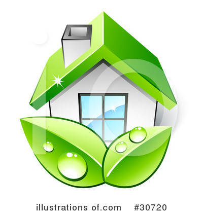 Royalty-Free (RF) House Clipart Illustration by beboy - Stock Sample #30720