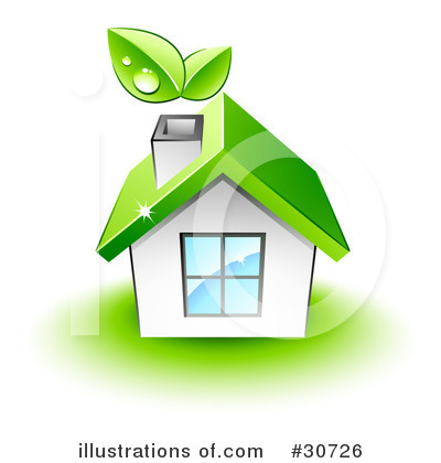 Royalty-Free (RF) House Clipart Illustration by beboy - Stock Sample #30726