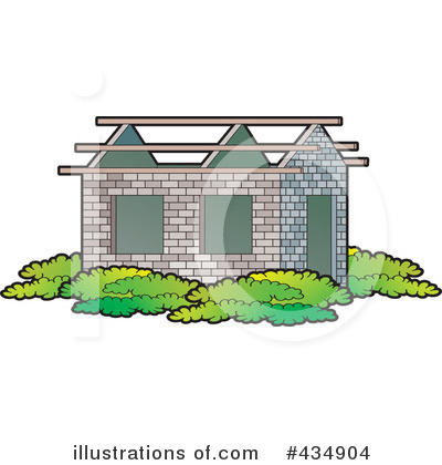 Royalty-Free (RF) House Clipart Illustration by Lal Perera - Stock Sample #434904