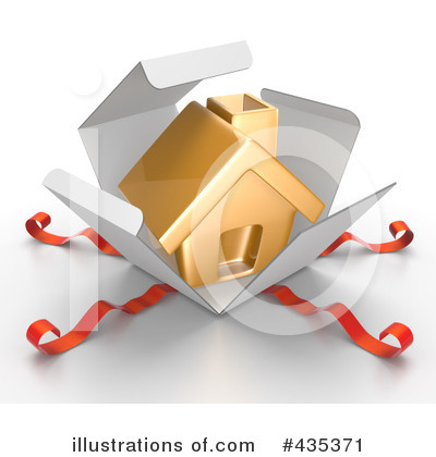 Royalty-Free (RF) House Clipart Illustration by Tonis Pan - Stock Sample #435371