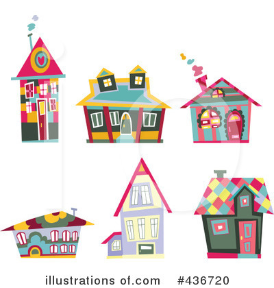 Royalty-Free (RF) House Clipart Illustration by yayayoyo - Stock Sample #436720