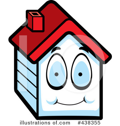 Royalty-Free (RF) House Clipart Illustration by Cory Thoman - Stock Sample #438355