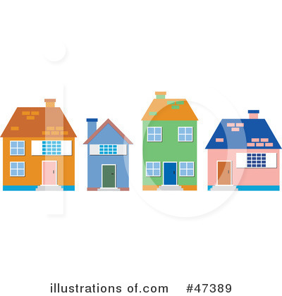 Houses Clipart #47389 by Prawny