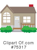 House Clipart #75317 by Rosie Piter