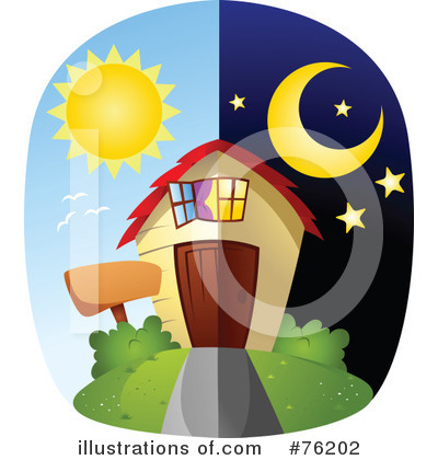 Unique House Clipart #76202 by BNP Design Studio