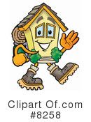 House Clipart #8258 by Mascot Junction