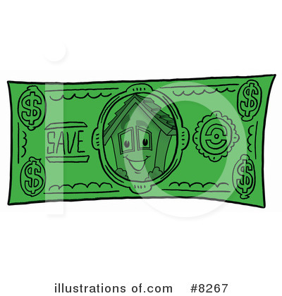 Royalty-Free (RF) House Clipart Illustration by Mascot Junction - Stock Sample #8267
