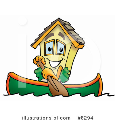 Royalty-Free (RF) House Clipart Illustration by Mascot Junction - Stock Sample #8294