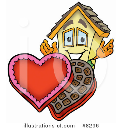 Royalty-Free (RF) House Clipart Illustration by Mascot Junction - Stock Sample #8296