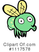 House Fly Clipart #1117578 by lineartestpilot