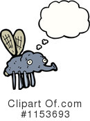 House Fly Clipart #1153693 by lineartestpilot