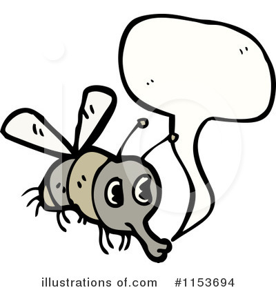 Royalty-Free (RF) House Fly Clipart Illustration by lineartestpilot - Stock Sample #1153694