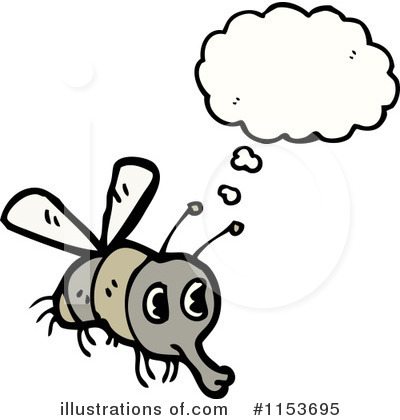 Royalty-Free (RF) House Fly Clipart Illustration by lineartestpilot - Stock Sample #1153695