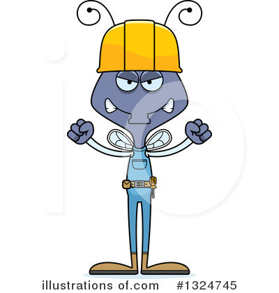 Royalty-Free (RF) House Fly Clipart Illustration by Cory Thoman - Stock Sample #1324745