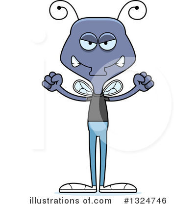 Royalty-Free (RF) House Fly Clipart Illustration by Cory Thoman - Stock Sample #1324746