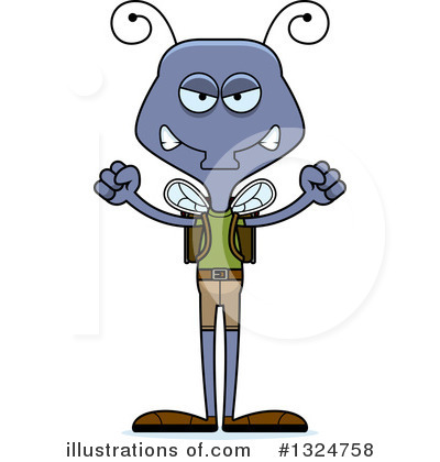 Royalty-Free (RF) House Fly Clipart Illustration by Cory Thoman - Stock Sample #1324758