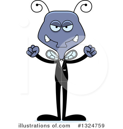 Royalty-Free (RF) House Fly Clipart Illustration by Cory Thoman - Stock Sample #1324759