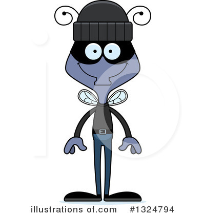 Royalty-Free (RF) House Fly Clipart Illustration by Cory Thoman - Stock Sample #1324794