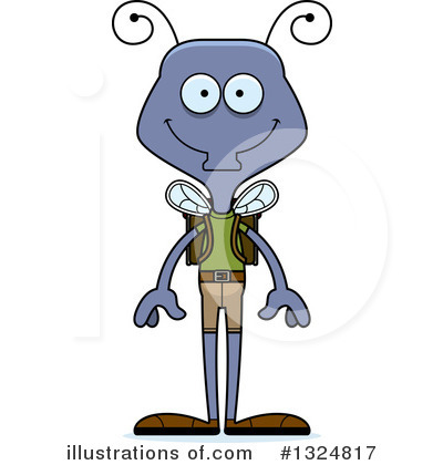 House Fly Clipart #1324817 by Cory Thoman