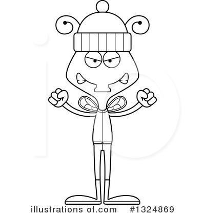 Royalty-Free (RF) House Fly Clipart Illustration by Cory Thoman - Stock Sample #1324869