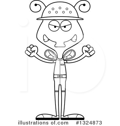 Royalty-Free (RF) House Fly Clipart Illustration by Cory Thoman - Stock Sample #1324873